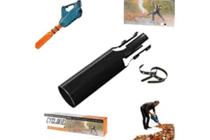 Leaf Blower Air Booster - Cyclone Leaf Blower Attachment,Turbo Air Up 2X Booster Nozzle Extension Airflow Amplifier Turbo Pow