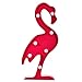 Fiesta Tropical Plastic Flamingo Marquee Light, LED Baby Night Light, Romantic Dim Mood Lamp 2AA Battery Operated, Wall Decor