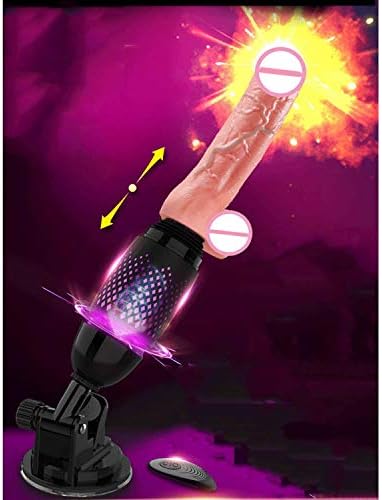 Cjlove Perfect Women Machinegun, Manual G Spotter Toy USB Recharge&Suction&Vibration 7 Frequency 7 Thrusting Modes
