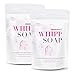 Snail White WHIPP FACIAL SOAP SOFTEN WHIPP BRIGTH WHITE 100g | PACK OF 2
