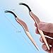 FAMILIFE False Eyelashes Applicator Tool Portable Eyelash Extension Tweezers Stainless Steel Remover Clip Nipper Rose Gold