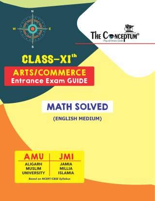 The Conceptum XI Arts/Commerce Entrance Examination Guide for AMU & JAMIA