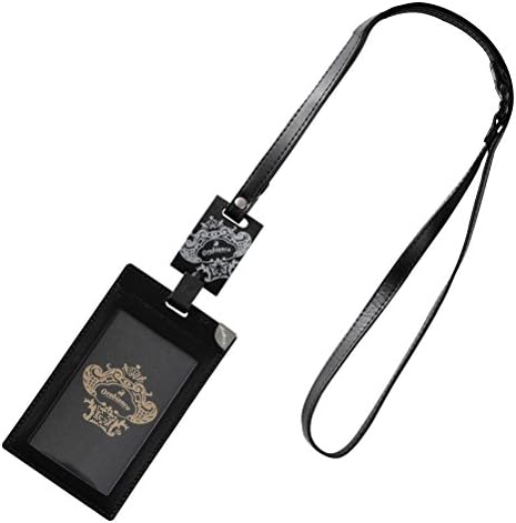 オロビアンコ Idカードホルダー 縦型 Thv Mg02d 黒 名札 ホルダー 文房具 オフィス用品 Amazon