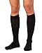 2XU Women's Performance Compression Run Sock, Black/Black, Small