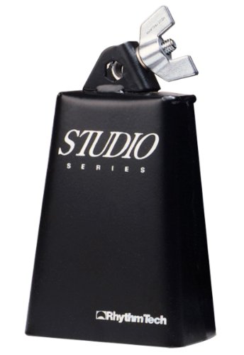 Rhythm Tech Studio Series Cowbell, Black, 5