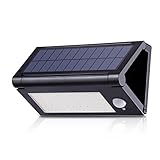 Vmanoo Solar Lights 50LED Foldable Bright Security Wireless Motion Sensor Outdoor Light With 3 Modes for Garden Patio Wall Pathway Street (1-PACK)