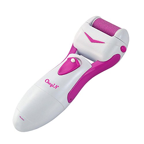 Electric Callus Remover Shaver Exfoliating Foot Hard Dry Skin Remover Tool Skin-smoothing Pedicure Kit (Rose)