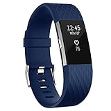 Fitbit Charge 2 Bands, AK Special Edition Adjustable Comfortable Replacement Wristbands for Fitbit Charge 2 Heart Rate [No Tracker] (Blue, Small)