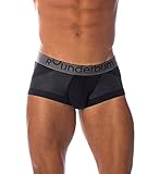 ROunderbum Men's Anatomic Trunk Basic, Black, Medium