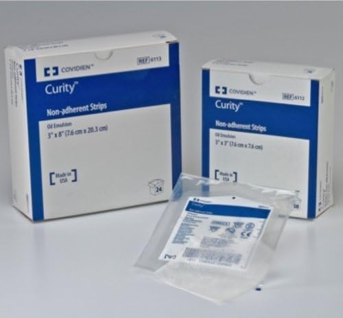 Medtronic Usa Sterile Curity Oil Emulsion Non-Adhering Dressing Gauze 3 X 3 Inch 6112 BX/50
