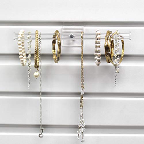 image for Mooca Clear Acrylic Plastic Chain Necklaces and Bracelet Retail Store 