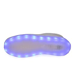 YuanRoad Unisex LED Shoes Light Up Shoes for Women