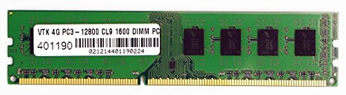 VisionTek Products 4GB DDR3 1600 MHz CL9 DIMM, Desktop Memory - 900383