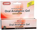 Leader Oral Analgesic Gel 20% .42 oz (pack of 2)