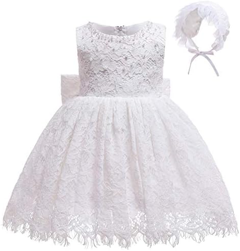 Baby Girls Dress Infant Princess Christening Baptism Party Birthday Formal Dress