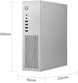 Lodokdre SKTC A10 7.3L Mini MATX HTPC Computer Case Small 1U PSU view 3