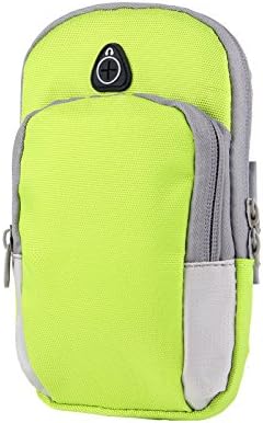 Nimble House Sports Polyester Waterproof Running Arm Bag Pouch - Suitable for Most Phones Less Than 6-inch (Green)