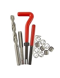Kit de reparación de rosca M10 x 0.039 in juego de 9 piezas de rosca dañada AN043