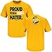 Green Bay Packers Fans. Proud to Be a Vikings Hater Gold T-Shirt (S-5X)