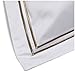 Amazon Brand – Pinzon 400-Thread-Count Egyptian Cotton Sateen Hotel Stitch Sham - Standard, Taupe