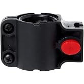Universal Bike U-Lock Holder - Mount for Road and Mountain Bikes, Adjustable No-Drill Frame Bracket with Anti-Slip Design (Black)