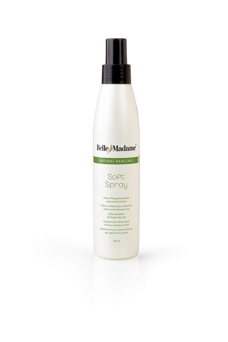 Belle Madame Soft Spray - Silicone Spray 200 ml - Dening Hair - For Extensions, Bondings, Hairpieces & Wigs