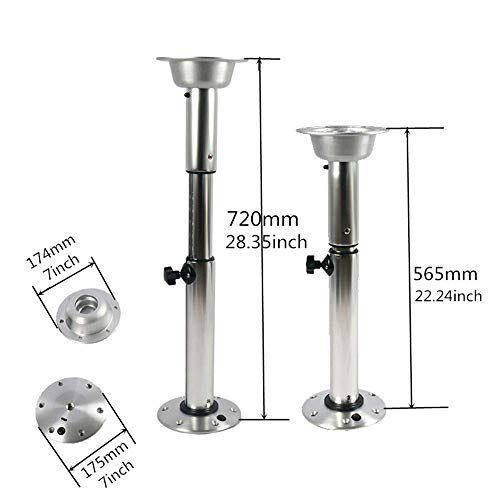 Adjustable Pedestal Marine Caravan Motorhome Table Pedestal Stand Base