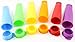 Silicone Snack Bag Multi Use Snack Box Containers Ice Pop Maker Molds All in One Set of 6 - Popsicle Molds - Snack Bags for Bento Box Lunch Boxes