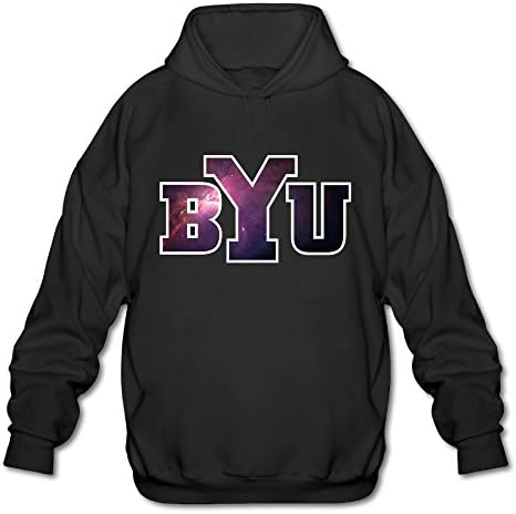 T121 Brigham Young University BYU Cool Long Sleeve Sweater For Men Size XL Black