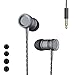 CHSMONB Wired Earbuds Earphones Headphones, in-Ear Headphones Wired Bass Stereo Sports Headphones with Snug and Soft Design, Inline Controls for Hands-Free Calling and MP3 Players