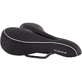 Cloud-9 Sport Select Ladies Saddle | Cloud-9 Comfort Bicycle Seat with Steel Rails &amp; Ventilated Design