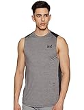 Under Armour Men's MK-1 Sleeveless, Charcoal Light Heath (019)/Stealth Gray, X-Large