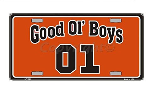 Good ol boys dukes of hazzard novelty license plate tag…
