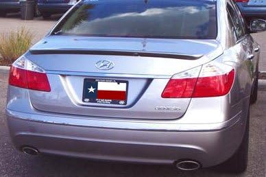 Elite ABS274A-Primer Hyundai Genesis 4 dr Lip Spoiler 2009-2014 Factory Style Spoiler Primer