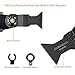 Multitool Blades, Meterk 21pcs oscillating saw blades Quick Release Saw Blade Universal Oscillating for Wood Metal Cutting with 2pcs Adapters