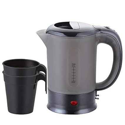AYHa 0.5L Mini viaje automático portátil Hervidor eléctrico ...