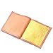 24 Karat Edible Gold Leaf 15 Sheets Gold Leaf 3.15 x 3.15 Inch for Arts &Crafts, Gilding, Cake Decorations, Beauty-Loose Leaf