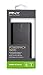PNY T6600 6600mAh 1/2.4 Amp PowerPack - Universal Portable Rechargeable Battery Charger - Black (P-B-6600-12-K01-RB)