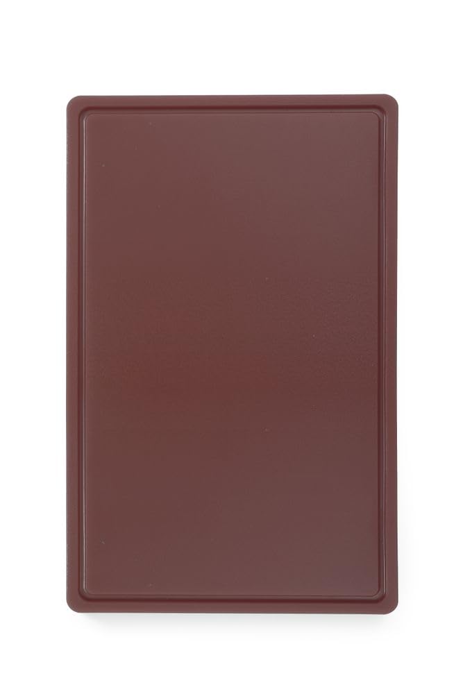 HENDI Cutting board HACCP Gastronorm 1/1, brown, 530x325x(H)15 mm 826041