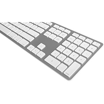 Matias Wireless Aluminum Keyboard - Silver