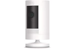 Certified Refurbished Ring Stick Up Cam Battery HD security camera with custom privacy controls, Simple setup, Works with Ale