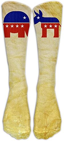Knee High Socks Donkey Elephant Long Sports Tube Stockings For Mens Women All Sport Holiday
