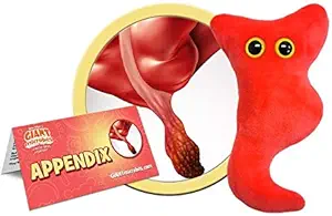 GIANTmicrobes Appendix Plush