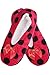 Active Club Women's Fuzzy Warm & Cozy Feet Slippers Non-Slip Lined 4 or 2 Pack (4 Pack 26137)