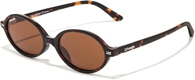 - Óculos de sol unissex com lentes de proteção UV - Polarizado - Modelo de elipse ultraleve