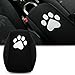 Yoursme Neoprene Center Console Black Dog Paw Armrest Pad Cover Protector Cushion Fit for Jeep Renegade 2015 2016 2017 2018 2019