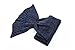 Kpblis Knitted Mermaid Tail 71-Inch–by–35-Inch Blanket Navy