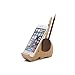 Future Wood Elephant Pen Holder Container With Phone Holder Desk Organizer (Wooden)