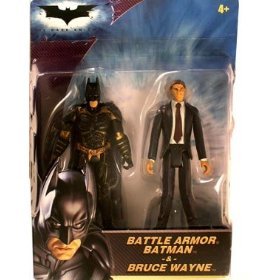 Batman The Dark Knight Mini Figure 2-Pack Battle Armor Batma