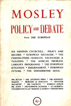 Policy and Debate: From The European